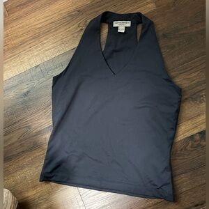 Valerie Stevens Purple-Black Sleeveless Tank Top